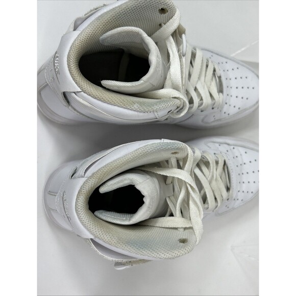 Nike Air Force 1 High Mid Sz 9 Triple White Women’s 334031-105 AF1 Basketball - Picture 9 of 13